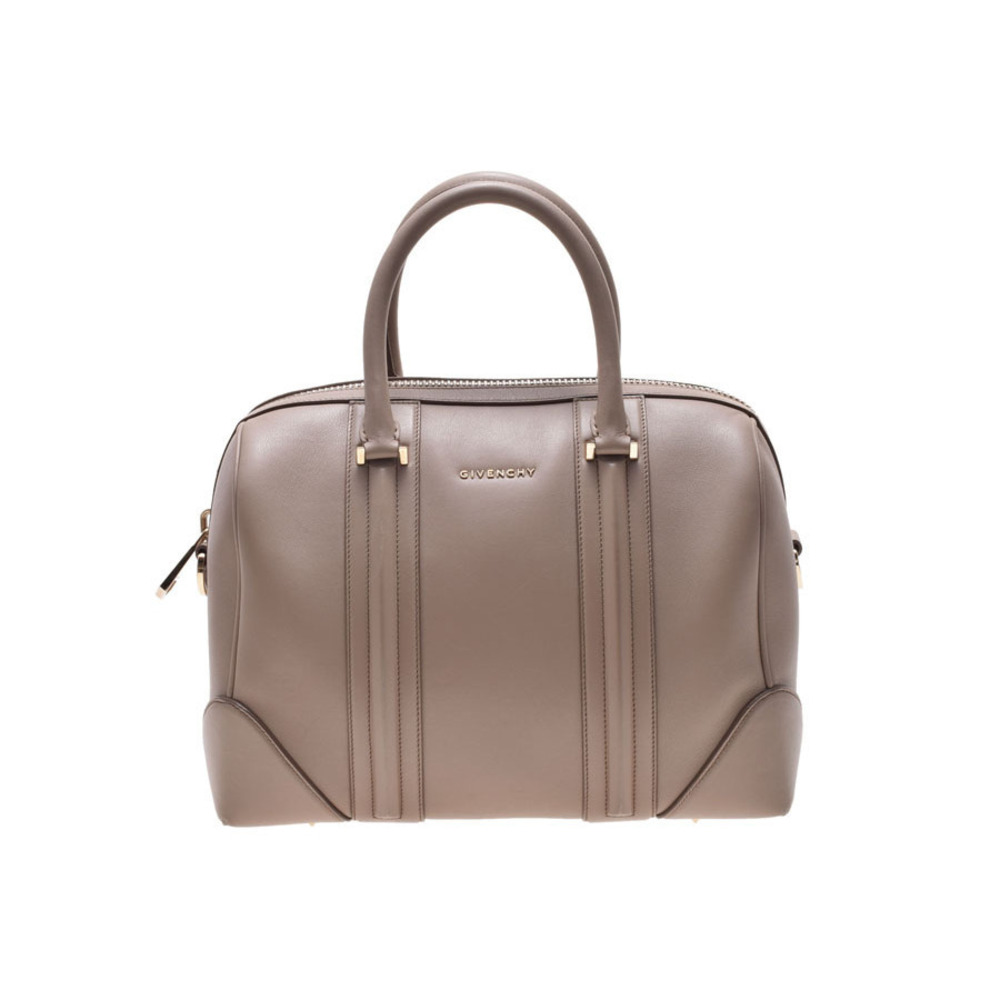 Givenchy Lucrezia Boston Bag Gray Calfskin Strap